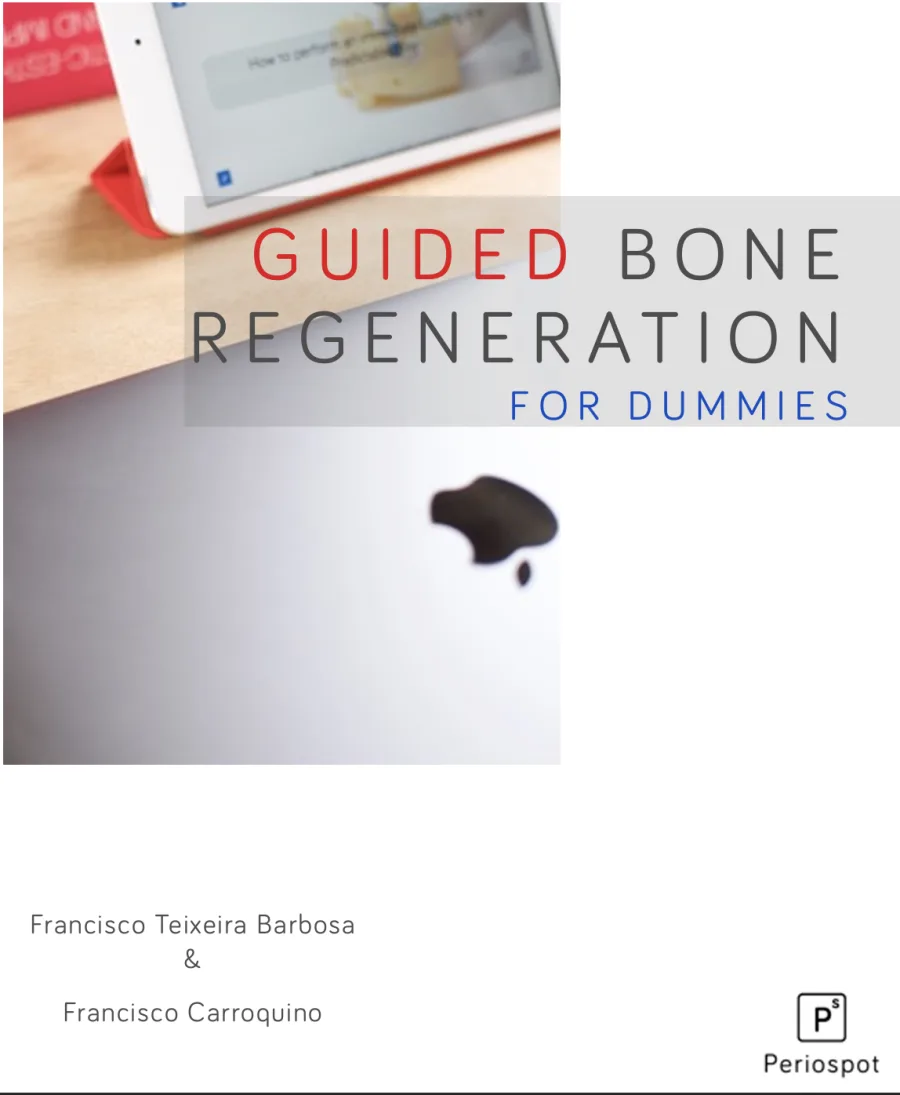 Cover of the free 2016 ebook Guided Bone Regeneration for Dummies.